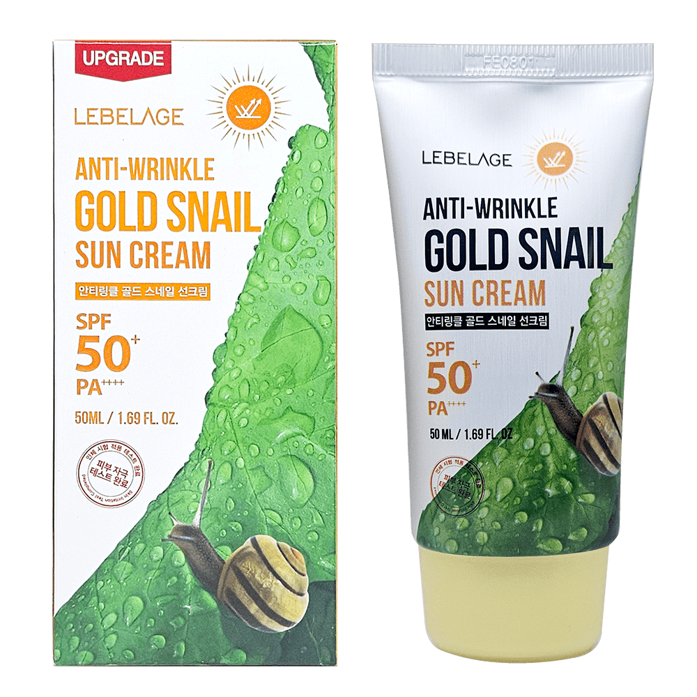 Anti-Wrinkle Gold Snail Sunscreen