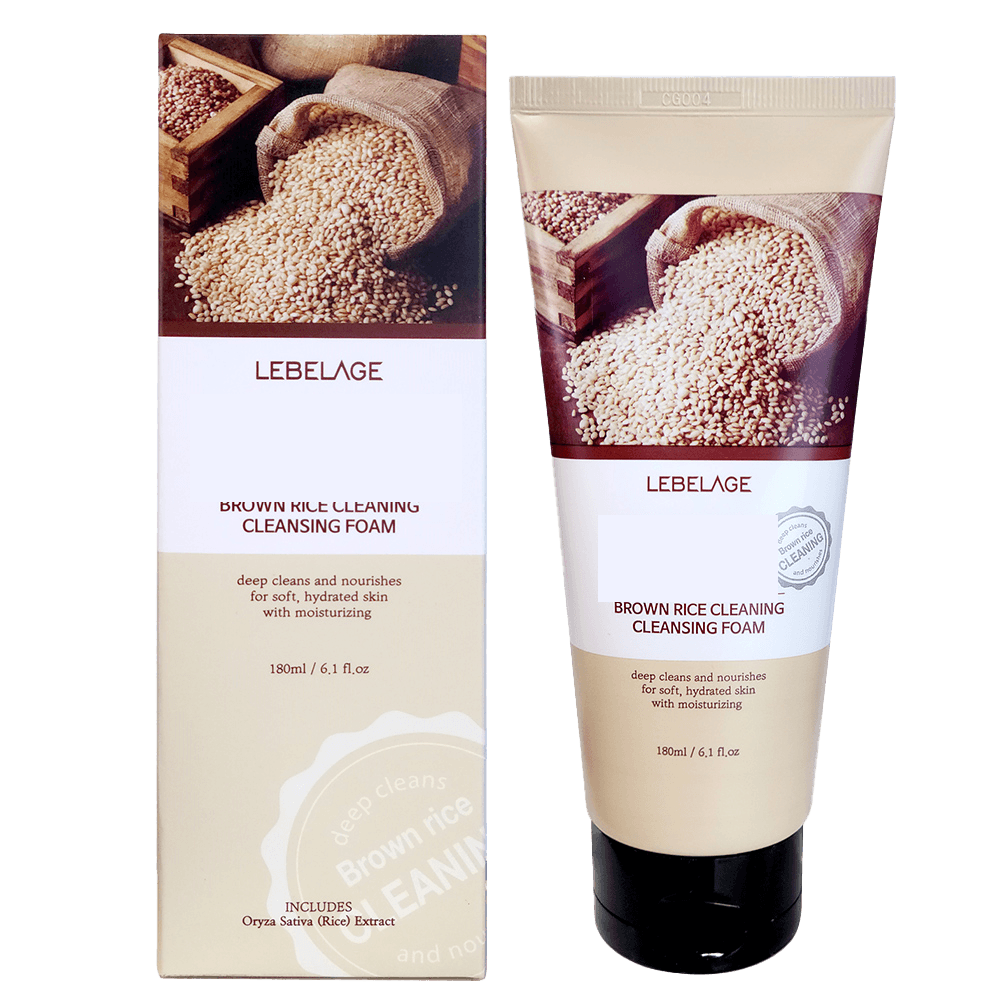 Brown Rice Cleaning Cleansing Foam
